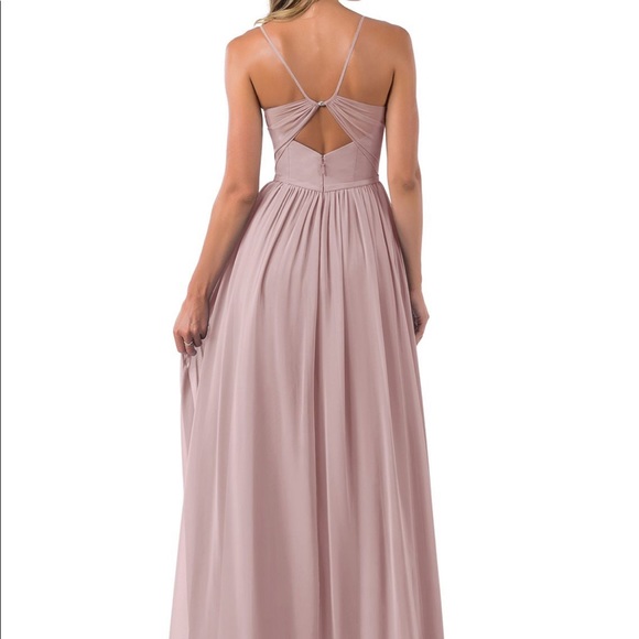 Azazie Cora Vintage Mauve - Picture 2 of 2